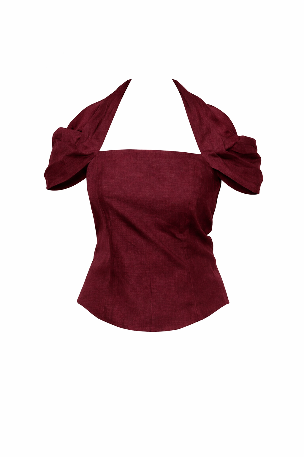 Nightfall Wine Corset Top